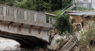 Фон дер Лајен во посета на поплавените области во Словенија