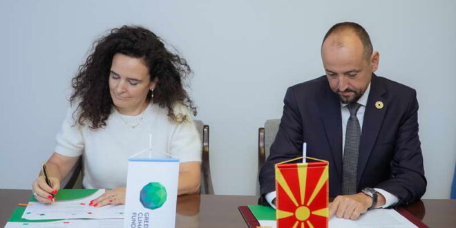 Со Договорот со Зелениот климатски фонд, Македонија ги зајакнува капацитетите за прилагодување, ублажување и спротивставување на климатските промени