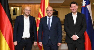 Ковачевски на средба со Сарацин и Франгеш: За европската иднина на Македонија, треба да преовлада одговорноста над партиските интереси