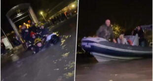 Потона сплав во Белград, евакуирани 30 млади луѓе