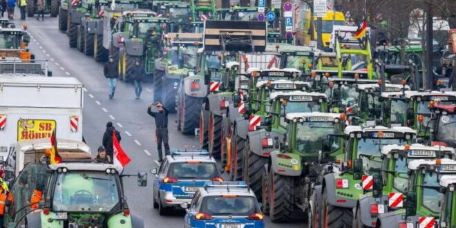 Илјадници трактори во Берлин – почеток или крај на протестот?