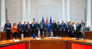 Џафери на средба со амбасадорите на земји членки на ЕУ: Претстојните избори се дел од патот на Северна Македонија кон Европската Унија