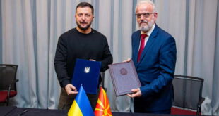 Средба Џафери - Зеленски во Тирана, потпишана заедничка изјава за евроатлантските интеграции на Украина (видео)
